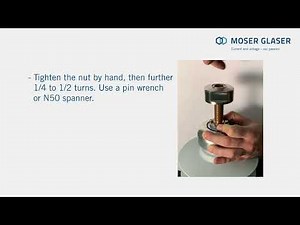 Installation of the Duresca® Transformerbushing – Version with draw lead or split conductor