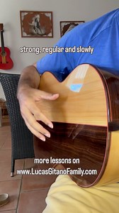 Guitar Flamenco rhythm strumming pattern tuto #tuto #tutorial #guitarist #guitarplayer #guitarsolo #guitarra #guitar #flamenco #guitarcover #gipsykings #gipsy #gypsy strong, regular and slowly more lessons on www.LucasGitanoFamily.com Spanish guitar #lesson #lessons #courses #course #rhythm #doblegolpe #rhythmic | LucasGitanoFamily