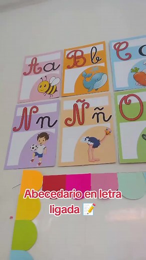 Abecedario en letra ligada PDF y PPT