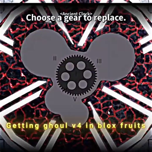 Getting Ghoul V4 🩸 in Bloxfruits #bloxfruits #roblox #shorts #tweening