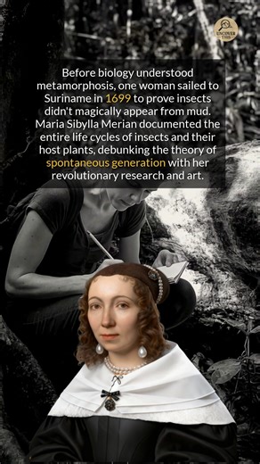 A pioneering female scientist debunked the theory of spontaneous generation with her revolutionary art. #history #discovery #arthistory #WomenInScience | Uncover This