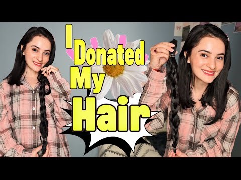 Hair Donation for Cancer Patients | Ek Chota Sa Kadam, Kisi Ki Muskurahat Ke Liye😊| Shweta Thakur|