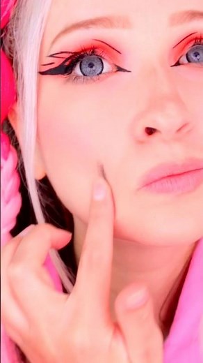 I draw dimples on my cheeks 👺#hack #lifehacks #beauty #makeup