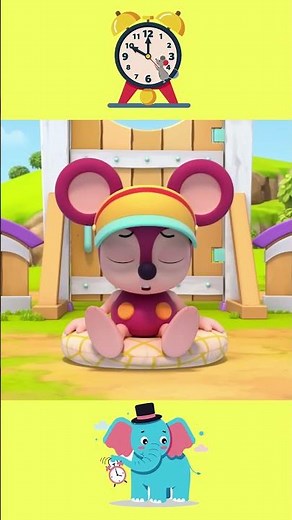 [ 2 MINUTE LOOP ] Hickory Dickory Dock Remix 🐭 Sound Effects & Voice Variations | Nonstop Kids Rhyme