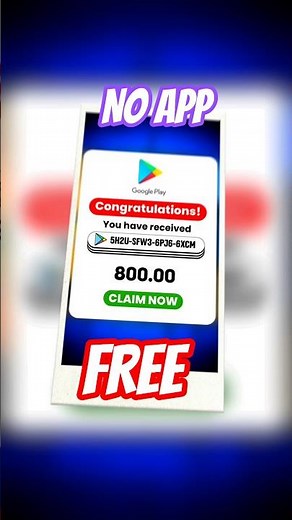 INSTANT FREE REDEEM CODE WITHOUT ANY APP | FREE GOOGLE REDEEM CODE 2026 | FREE REDEEM CODE #shorts