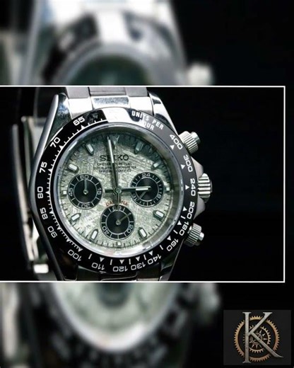 Seikomod Meteorite Chronograph