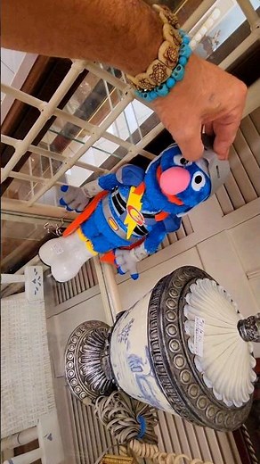 It's Super Grover, from Sesame Street❤️