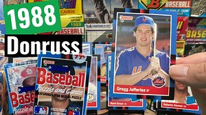 11 reactions | 1988 Donruss Cello Box Break. 24 fat, juicy packs of 1988's finest. Come along on a journey while I rip into these 32 year old cards, looking for the Tom Glavine RC, Roberto Alamar RC, Mark Grace RC, etc. 1988 Donruss may not be worth much now, but these were the you know what back in the day! | Junk Wax Sal | Facebook