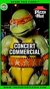 90's Ninja Turtles Coming Out Of Their Shells at Pizza Hut commercial | The Old Turtle Den