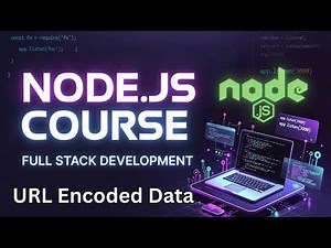 Node.js URL Encoded Data Explained | Parse x-www-form-urlencoded Body Data | Full Stack Web Devel...