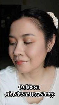 Full Face of 🇹🇼 Taiwanese Makeup 💄✨ #asianbeauty #makeuptutorial #fyp #fypシ #fypシ゚viral #makeup