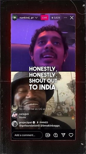 Hanumankind live with Project Pat