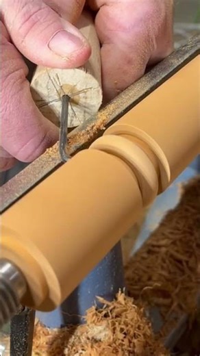 Easy Captive Ring in One Minute! #woodturning