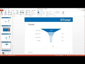 Create a Funnel Chart using the Engage PowerPoint add-in