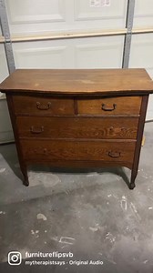 51K views · 528 reactions | Thrifted and restored this dresser back to its natural finish. #dressermakeover #furnitureflip #thriftstorefinds #diyprojects | Salvaged By Sammie | Facebook
