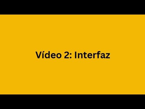 Blender para principiantes: Vídeo 2 : Interfaz Blender