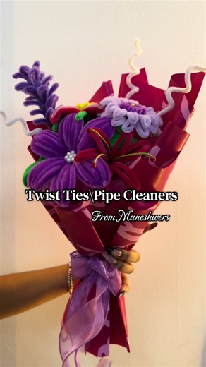 Get creative with our Twist Ties & Pipe Cleaners! 🌸 Perfect for making flowers, assembling bouquets, and endless DIY projects. Let your imagination bloom! Available at #muneshwersguyanano1eventstore 📌Prices mentioned in the video. #CraftingFun #DIYFlowers #TwistTies #CreativeProjects
