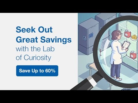 Lab of Curiosity - Save big