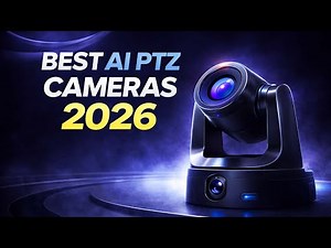 5 Best AI PTZ Cameras 2026 – Auto Tracking & Smart Framing