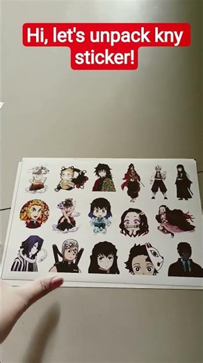 kny stickers #demonslayer #kimetsunoyaiba #nezukokamado #tanjiro #anime