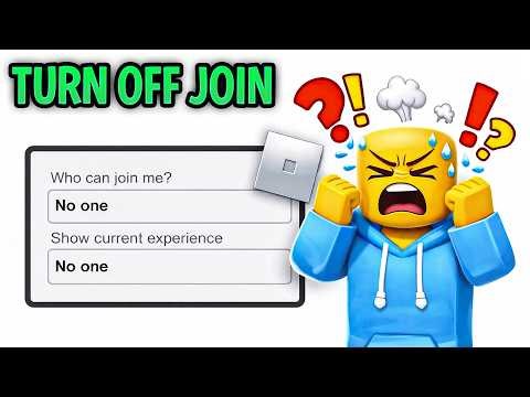How to Turn Your Joins Off in Roblox: Simple Tutorial (Better Explained)