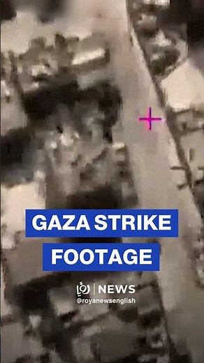'Israeli' army releases footage of strikes on Gaza weapon sites