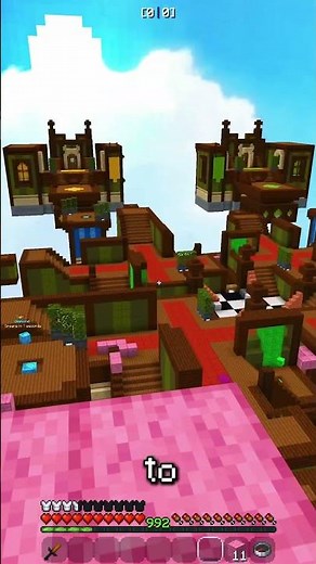 Can You Bridge-Egg Your Pearl? #minecraft #bedwars