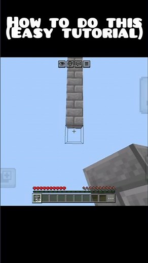 *EASY* god bridge tutorial Minecraft PE