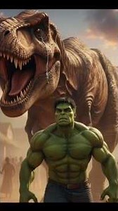 😱 Hulk vs Alien King | Dinosaur Baby Rescue 💥