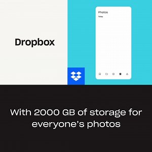 Bring everyone together this summer under one shared plan. Get 2000 GB of storage with up to 6 people for $16.99/month*. (*Billed yearly) | Dropbox