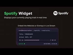 How to Add a Spotify Widget on Your Stream Overlays (OBS / StreamLabs) or Embed on Websites