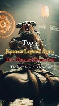 How Humans Became Oni in Japanese Legends — 3 Terrifying Conditions