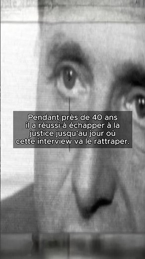 How did the Butcher of Lyon manage to evade justice for 40 years?