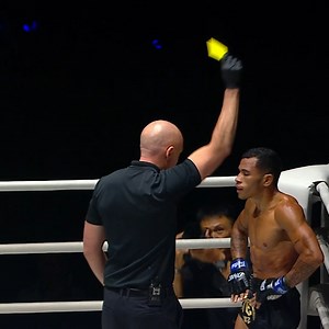 3.4M views · 10K reactions | Walter Goncalves gets a yellow card for an illegal grounded knee  #ONE169 | ONE Championship | Facebook