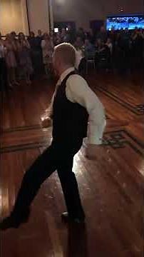 Irish bride and groom dance a jig at their wedding!