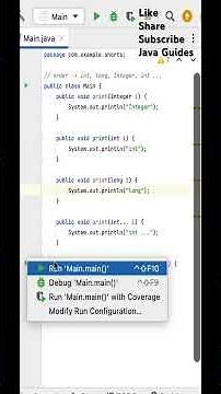 Java Coding Program 16 | Method Overloading #java #coding #interview