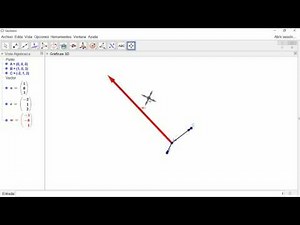 Producto Vectorial. GeoGebra