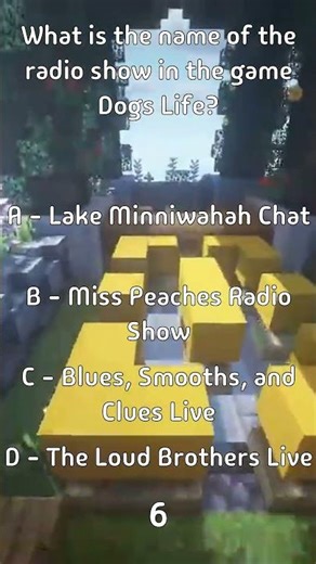 What is the name of the radio show in the game Dogs Life?