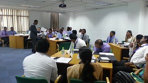 12 reactions | A MOMENT OF LAUGHTER DURING THE EMPLOYEE DEVELOPMENT PROGRAM AT A BANK | Chaaminda Kumarasiri - CK | Facebook