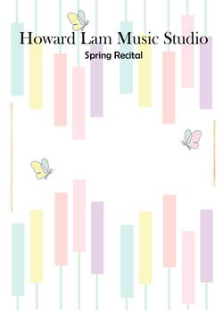 2023 Spring Piano Forte Recital | howardlamstudio
