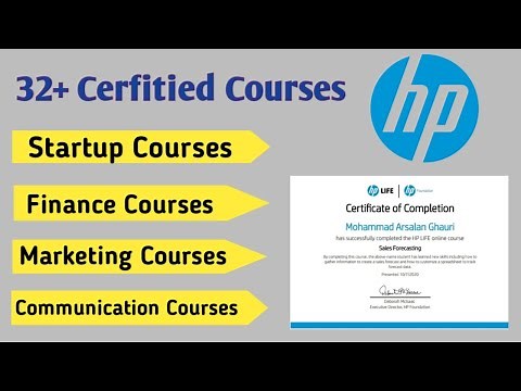 HP Courses with Certificate | HP life | E-learning by HP