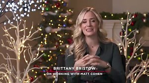 31K views · 1.7K reactions | Brittany Bristow tells us what it's like to work with Matt Cohen! Watch both these stars in their first Hallmark Channel movie leading roles in "Holiday Date," premiering tonight at 8pm/7c! | Hallmark Channel | Facebook