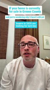 If your Greene County house isn't selling, it's not the market. It's your strategy.