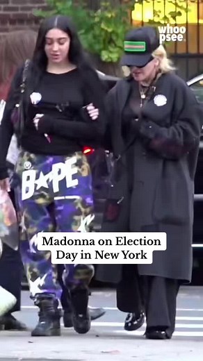 Madonna and Lourdes: NYC Election Day Outing