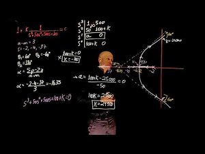 L12E64 Control Systems Lecture 12, Exercise 64: The root-locus method