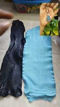 From Clay to Jewelry ✨ Handmade African Queen Earrings & Ocean Teardrop Pendant