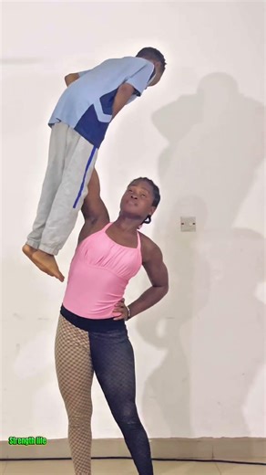 I lifted someone with one hand