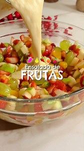 La mejor ensalada de fruta sin tantos ingredientes!! Para mi es un 10/10 Receta completa al final!🤤 | Hazlo tu mismo