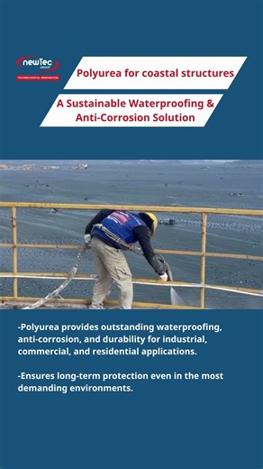 Polyurea for coastal structures