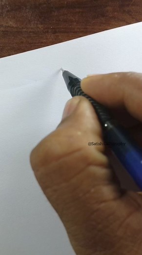 41K views · 143 reactions | How to Sign the Letter R?❤️ | Satish Calligraphy | Facebook